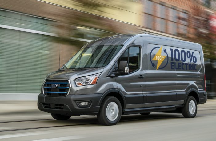 Ford Unveils All Electric Transit Van Electric Hybrid Vehicle Technology International